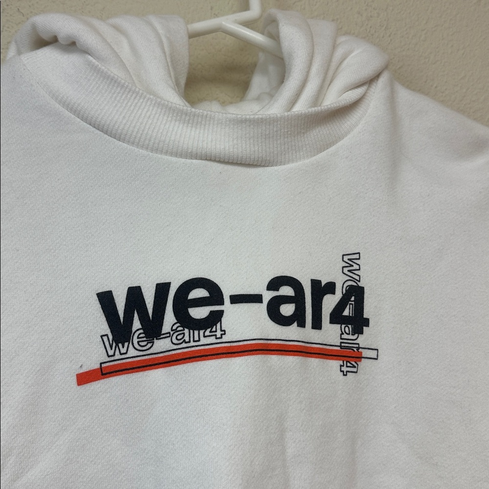 WE-ARE4 Mission Limited Edition Mens Oversized Hoodie Size Small - Picture 4 of 6